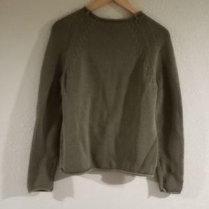 J Crew Mercantile green sweater